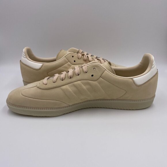 adidas Samba Beige Men's Shoes - Picture 2 of 8